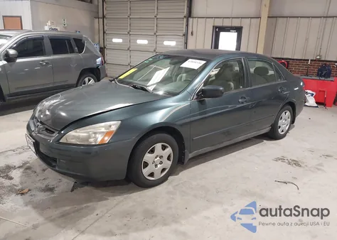 2005 Honda Accord 2.4 Lx из США, поврежденный, VIN 1HGCM56405A158317